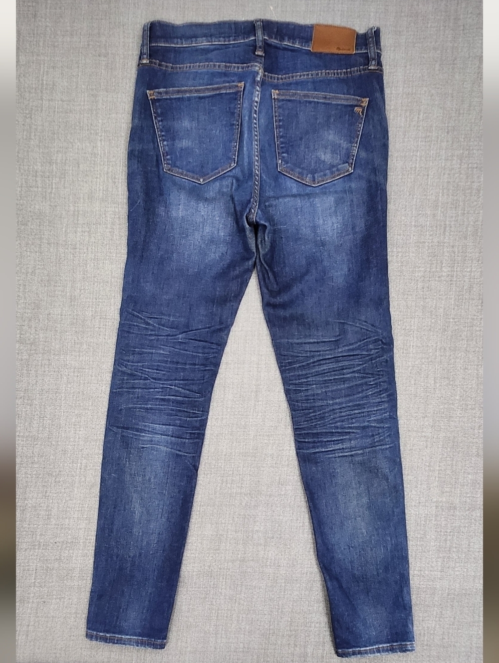 Madewell Skinny Skinny Medium Wash Fade Stretch Denim Jeans. 27 - Picture 3 of 11